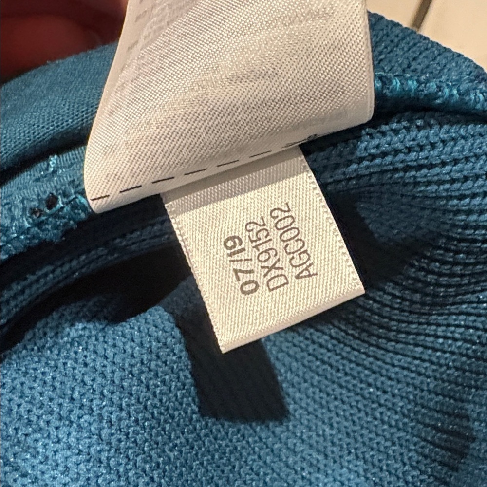 ADIDAS Men's Climawarm full zip training hoodie. Hooded sweatshirt. Small. Blue - Picture 13 of 15